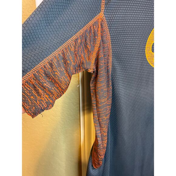 Realtree Performance Hunting Men’s Shirt Gray Orange US XL Polyester Logo - Picture 8 of 9